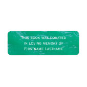 Boek Donatie Sticker Water (Voorkant)