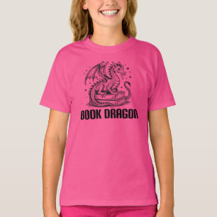 Boek Draak, Fantasy Lezer T-shirt