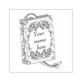 Boek Dragon Book Bord Stamp Rubberstempel (Afrduk)