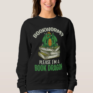 Boek Dragon Mythical Creature Animal Boekenworm Re Trui