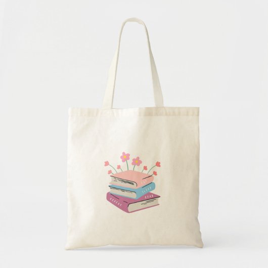 Boek Eat Sleep Lees verder Tote Bag (Voorkant)