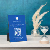 Boek een benoeming | QR-code internetscan Fotoplaat (Zijkant)