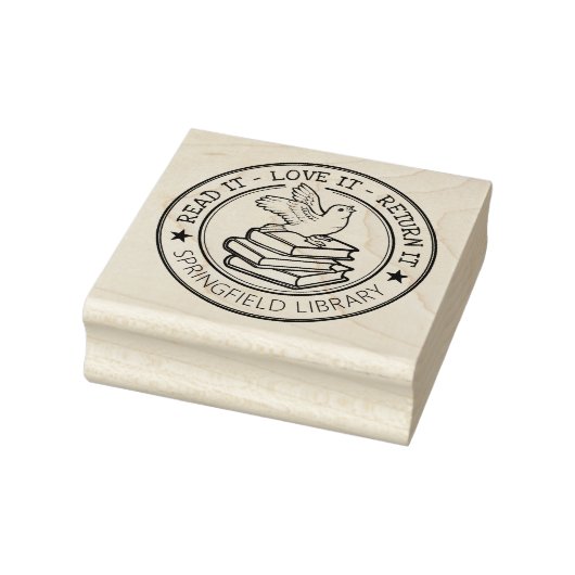 BOEK EIGENAAR ZEGEL RUBBER STEMPEL (Stempel)