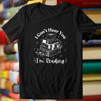 Boek- en koffieliefhebbers, ik kan je niet horen Tri-Blend shirt