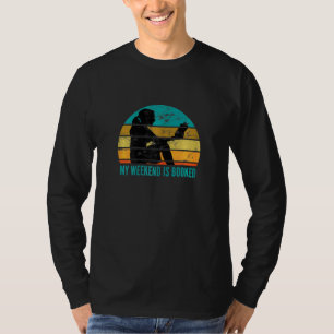 Boek en lezer Mijn weekeinde is allemaal geboekt 2 T-shirt