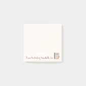 Boek en potlood post-it® notes (Voorkant)