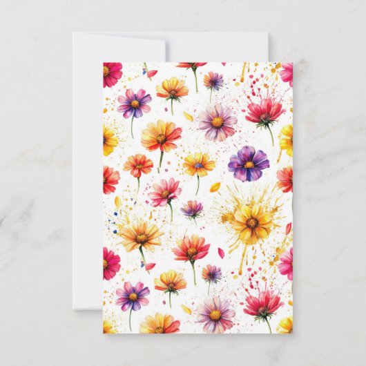 Boek en Ring Thema Dank je wel kaart (Achterkant)