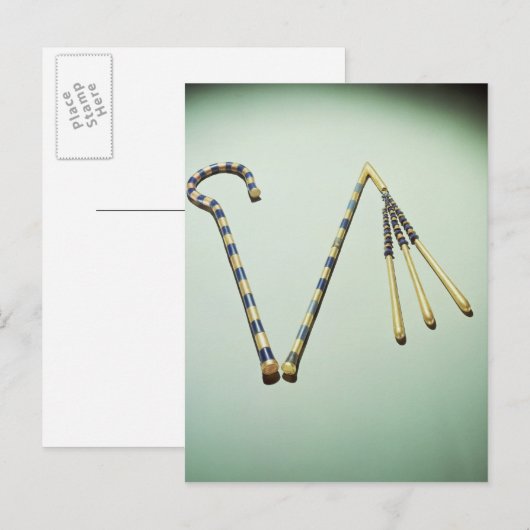 Boek en vloek van de tombe van Tutankhamun Briefkaart (Voorkant / Achterkant)