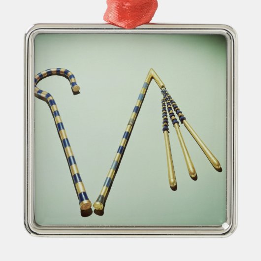 Boek en vloek van de tombe van Tutankhamun Metalen Ornament (Voorkant)