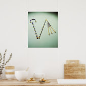 Boek en vloek van de tombe van Tutankhamun Poster (Keuken)