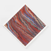 Boek Endpaper Marbling (meestal rood) Servet (Hoek)