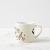  boek esthetiek met hartkaart & botanisch espresso kop (Rechts)