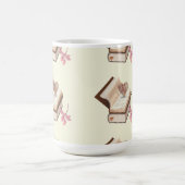  boek esthetiek met hartkaart & botanisch koffiemok (Center)