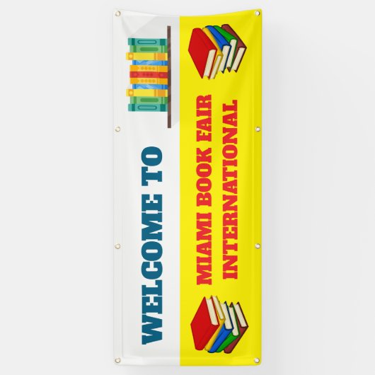 Boek Fair Custom Banner (Verticaal)