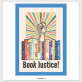 Boek Gerechtigheid! Sticker (Vel)