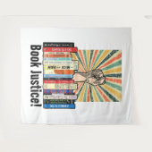 Boek Gerechtigheid! Wandkleed (Voorkant (horizontaal))