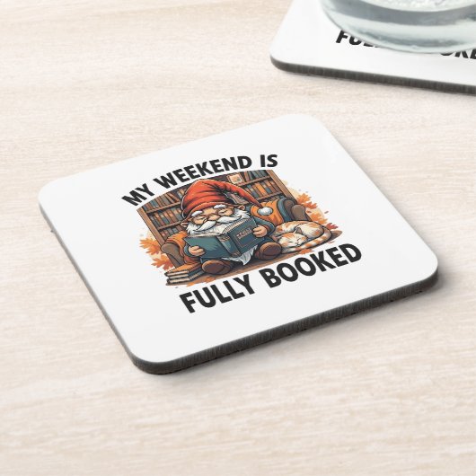 Boek gnome ontwerp bier onderzetter (Linkerzijde)