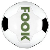 Boek groen en wit voetbal (Gedraaid)