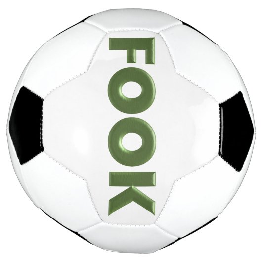 Boek groen en wit voetbal (Gedraaid)