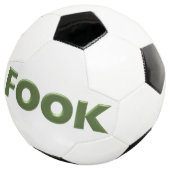 Boek groen en wit voetbal (Drie kwart)