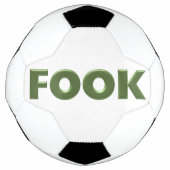 Boek groen en wit voetbal (Voorkant)