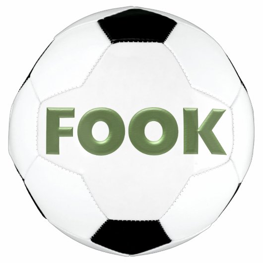 Boek groen en wit voetbal (Voorkant)