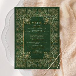 Boek Groen Goud Trouwmenu Menu