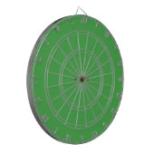 Boek groen op groen dartbord (Voorkant Links)