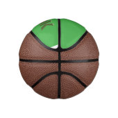 Boek groen op groene mini basketbal (Rechts)