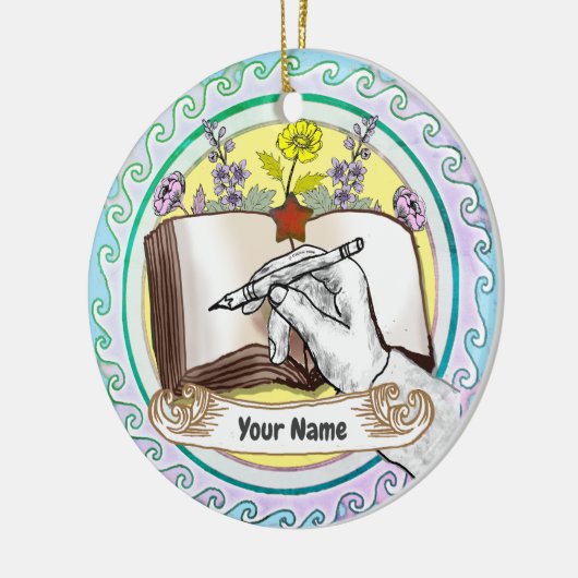 Boek Handbloemen Keramisch Ornament (Links)