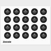 Boek Hangover Definitie Boekworm Nerd Reading Ronde Sticker (Vel)