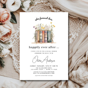 Boek Happy Ever na het Wildflower Vrijgezellenfees Kaart