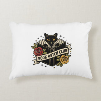 Boek Heksenclub Kat Logo Accent Kussen