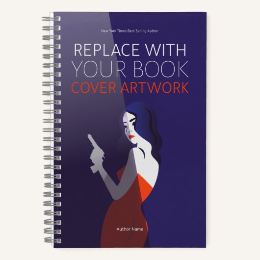 Boek Hoesje auteur Boek introduceren Promotie Noti (Voorkant)