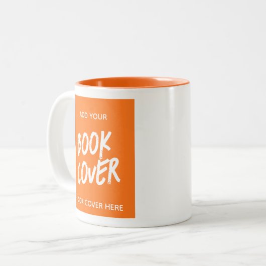 Boek Hoesje Auteur Promotionele Boek Start Sinaasa Tweekleurige Koffiemok (Voorkant links)