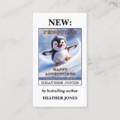 Boek Hoesje Foto Auteur van kinderen Visitekaartje (Voorkant)