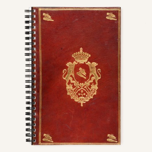  Boek Hoesje "kantoor de Noël" 1768 (Voorkant)