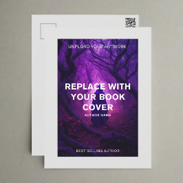 Boek Hoesje Kunstwerk Auteur Writer Adverteren Briefkaart