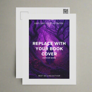 Boek Hoesje Kunstwerk Auteur Writer Adverteren Briefkaart