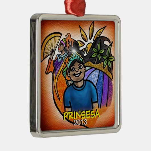 Boek Hoesje Metalen Ornament (Rechts)