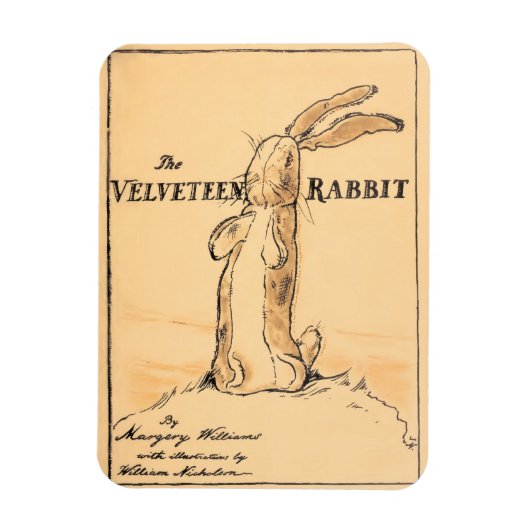 Boek Hoesje - The Velveteen Rabbit Magneet (Verticaal)