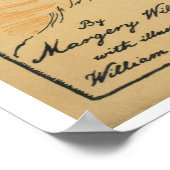 Boek Hoesje - The Velveteen Rabbit Poster (Hoek)