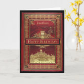  Boek Hoesje Verjaardag Kaart (Gele Bloem)