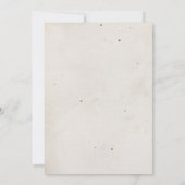 boek huwelijksuitnodiging kaart (Achterkant)