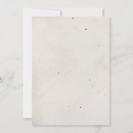 boek huwelijksuitnodiging kaart (Achterkant)