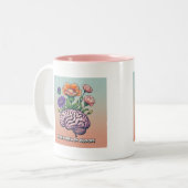 Boek Idee in Bloom Writer's Coffee Mok (Voorkant links)