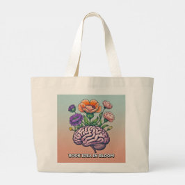 Boek Idee in Bloom Writer's Totebag Grote Tote Bag