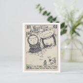  boek Illustratie Tafelstoel Briefkaart (Staand voorkant)