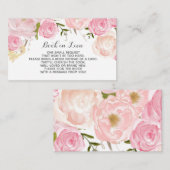 Boek in de Waterverf van Lieu-kaarten Informatiekaartje (Voorkant / Achterkant)