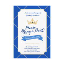 Boek in plaats van Kaart | Baby shower van de klei